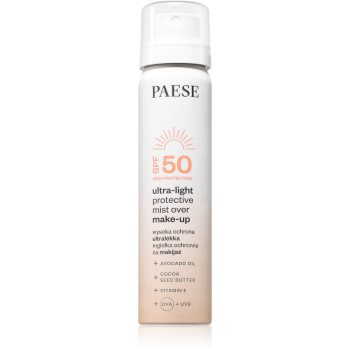 Paese Ultra-light Protective Mist Over Make-up fixator make-up SPF 50 - imagine 2
